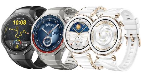 Huawei Watch GT 5 e GT 5 Pro chegam ao Brasil; veja preços