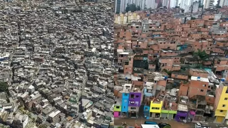 Rubens Chaves/Folhapress e Espaço do Povo Paraisópolis