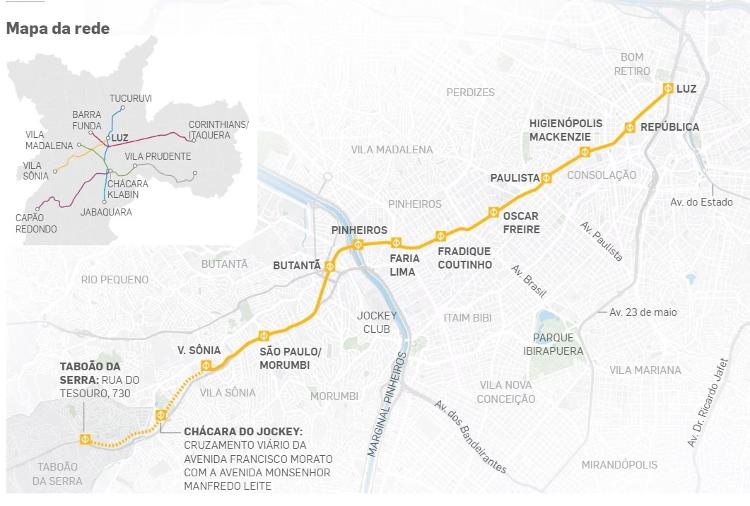 Metro de São Paulo terá duas novas estações