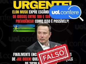 É falso que Elon Musk descobriu fraude na previdência dos EUA