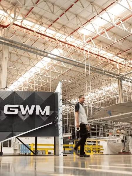 Fábrica da GWM em Iracemápolis, interior de São Paulo Fábrica da GWM em Iracemápolis, interior de São Paulo