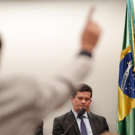2.jul.2019 - O ministro da Justiça e Segurança Pública, Sergio Moro - Gabriela Biló/Estadão Conteúdo