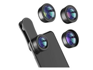 Kit de lentes 3 em 1 para celular - Leknes - Divulgação - Divulgação