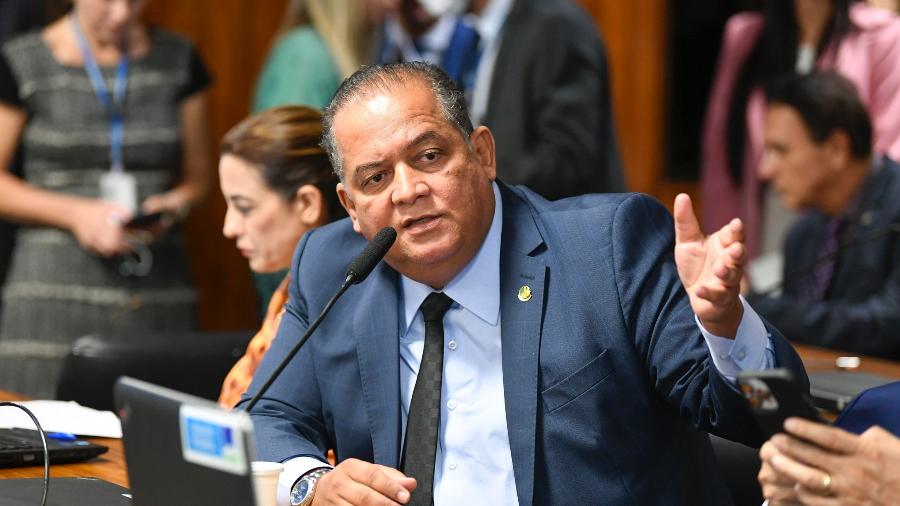 O senador Eduardo Gomes (PL-TO), relator da chamada PEC do Quinquênio - Roque de Sá/Agência Senado