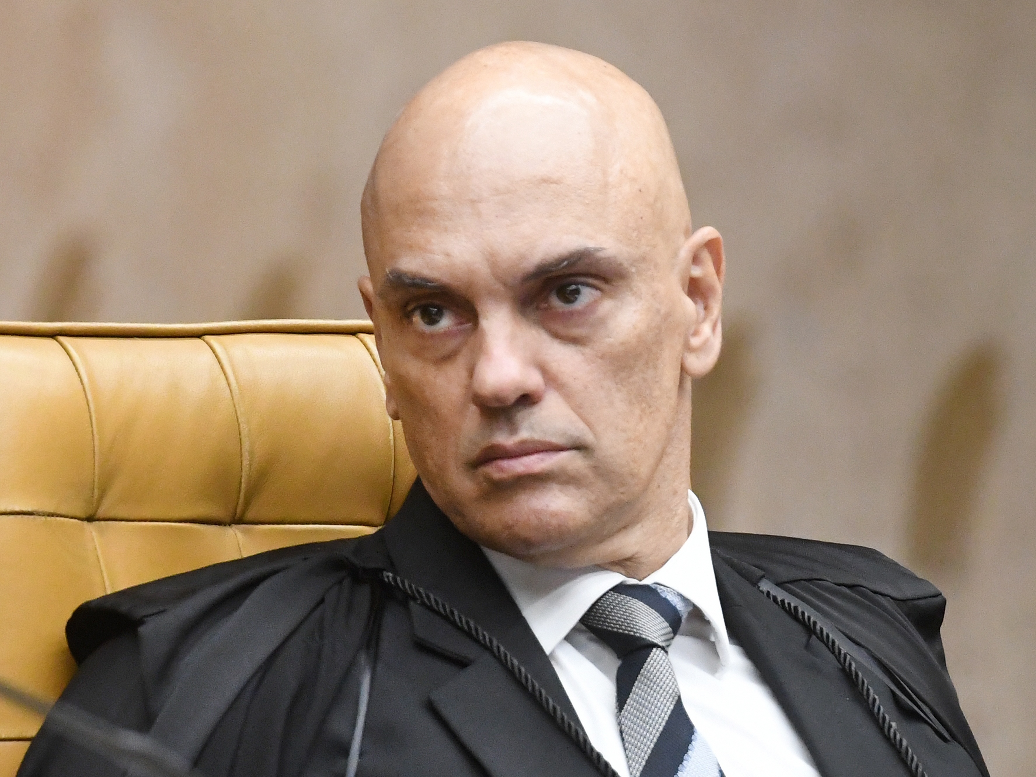 Moraes presta depoimento à PF sobre ataques em aeroporto