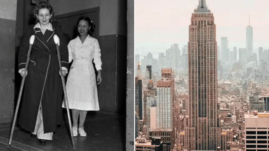 Betty Lou Oliver despencou em elevador do Empire State Building