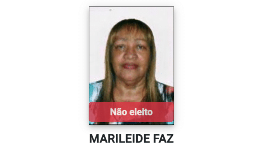 Marileide Faz não recebeu votos