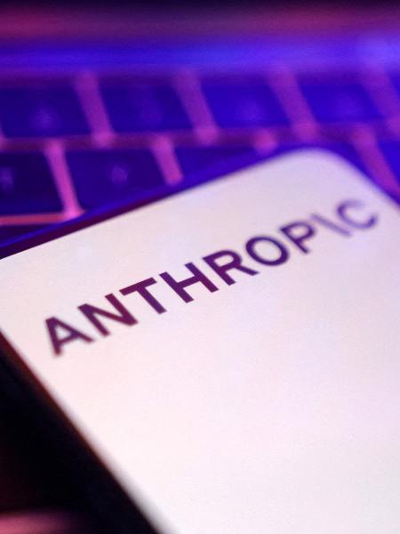 Logotipo da Anthropic, start-up de IA que processou o governo dos EUA