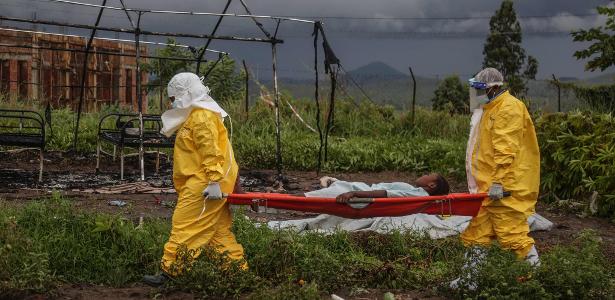Cover image for OMS confirma primeira cura de paciente com cepa rara de ebola na República Democrática do Congo