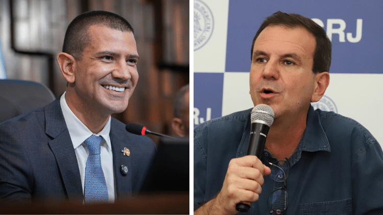 Douglas Ruas e Eduardo Paes