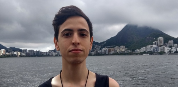 Erick Witzel, filho de Wilson Witzel, promete militar pelos direitos dos transgêneros - Gabriel Sabóia/UOL