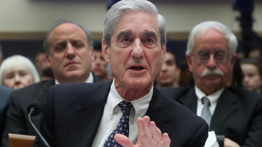 Procurador especial Robert Mueller testemunha perante o Congresso sobre suas investigações de interferência russa nas eleições de 2016 nos EUA - Jonathan Ernst/Reuters
