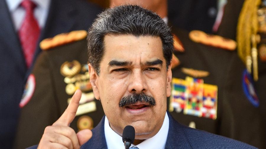 Proposta dos EUA para superar crise na Venezuela prevê a saída do poder do presidente Nicolás Maduro (foto) e de Juan Guaidó - Carolina Cabral/Getty Images