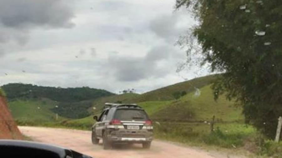 Suspeito foi preso na zona rural de Juiz de Fora; crime ocorreu diante da filha do casal - Polícia Civil de MG/Divulgação