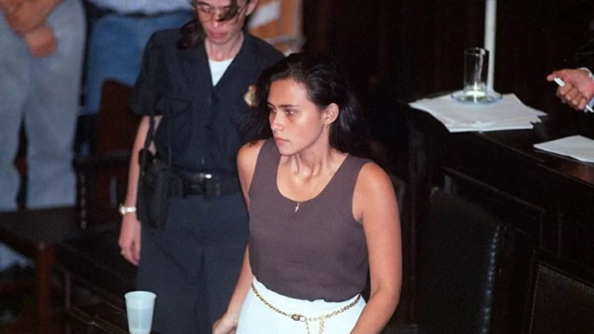 Em maior de 1997, Paula Thomaz foi condenada a 19 anos de prisão pelo assassinato de Daniella Perez - Reprodução