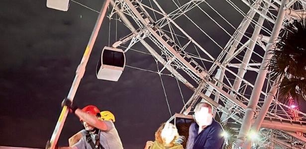 Roda-gigante tem princípio de incêndio na noite de Ano-Novo em Orlando - Vimarsana News