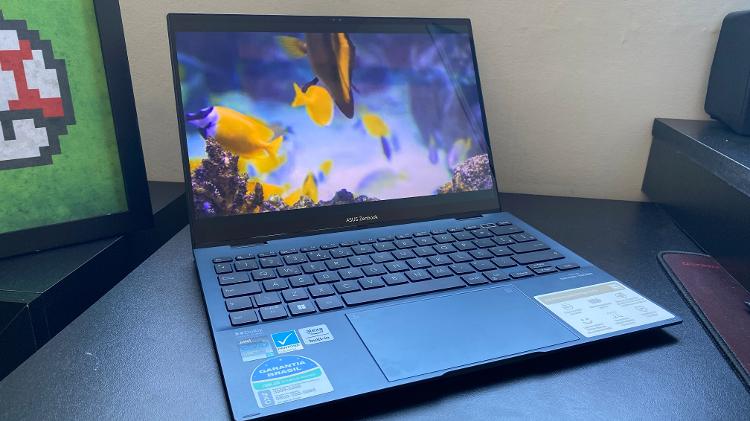 Tela Oled de 13,3 polegadas do Asus Zenbook S 13 Flip - Rodrigo Lara/Tilt - Rodrigo Lara/Tilt