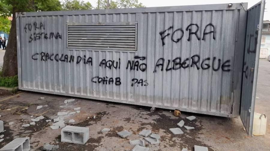 Canteiro de obras para implementação de programa de moradia para famílias sem-teto é vandalizado na zona leste de São Paulo