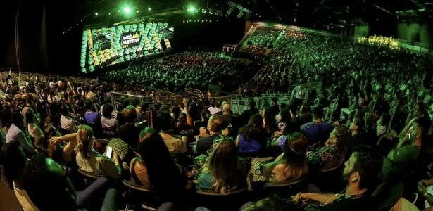 O Web Summit reuniu quase 20 mil pessoas no Rio de Janeiro, em 2023