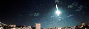 Meteoro explode e tem brilho mais forte do que o da lua no RS; assista (Foto: Reprodução / Observatório espacial Heller & Jung)