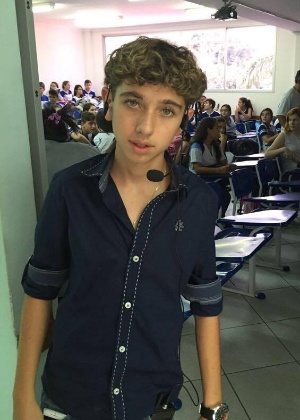 José Victor Menezes Teles, agora com 15, dá dicas para estudar para o Enem - Reprodução/Facebook