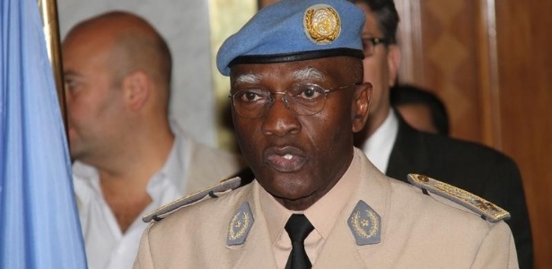 General senegalês Babacar Gaye, demitido após as denúncias de abuso na República Centro-Africana