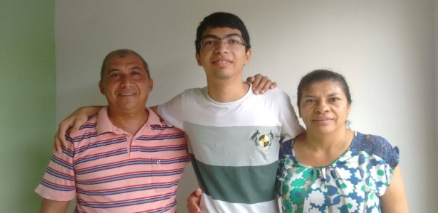 Sérgio Santana, 18, passou em medicina na UFPI pelo Sisu - Arquivo pessoal 