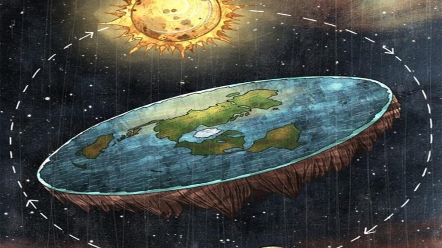 A Terra na concepção dos terraplanistas - Divulgação
