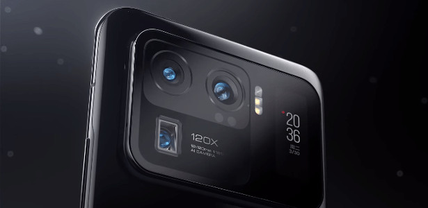 Xiaomi mi 11 ultra traz tela na traseira para você se ver antes da selfie