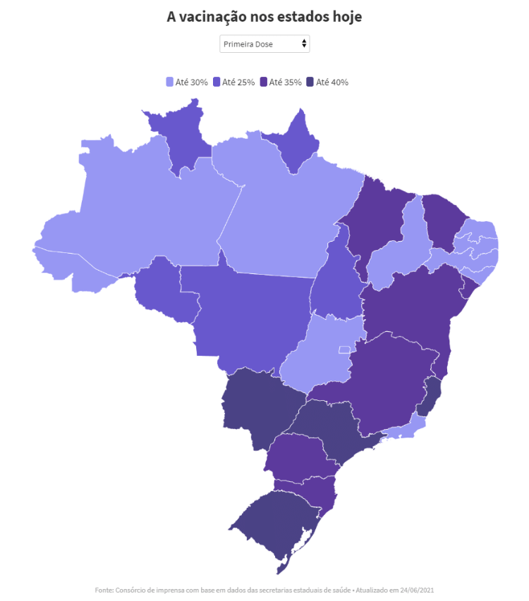 1 dose vacina 25/06 - UOL - UOL