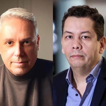 José Roberto de Toledo (esq.) e Graciliano Rocha (dir.) vão estrear colunas a partir de segunda (1º) - Arquivo pessoal