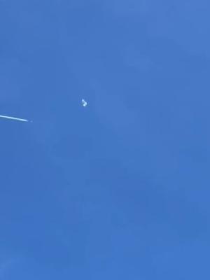 Balão chinês foi abatido nos EUA no dia 4 de fevereiro - Reprodução/Twitter - Reprodução/Twitter