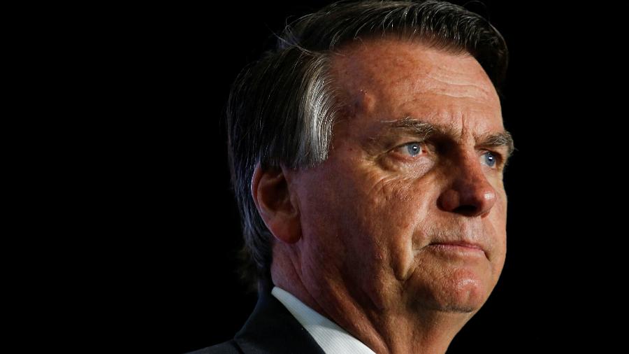 O ex-presidente Jair Bolsonaro: a um passo de virar cabo eleitoral  - Marco Bello/Reuters