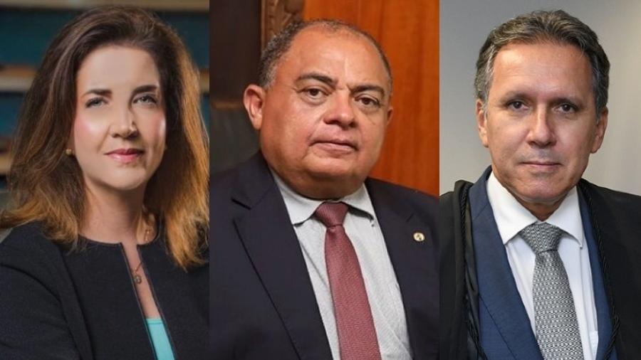 Daniela Teixeira, Teodoro Silva Santos e Afrânio Vilela, novos ministros do STJ nomeados por Lula
