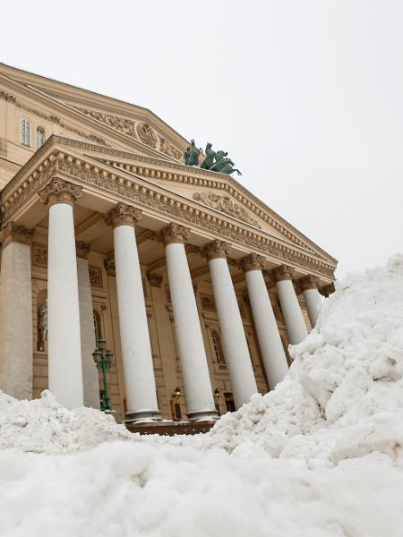 Tempestade de neve atingiu Rússia e Ucrânia