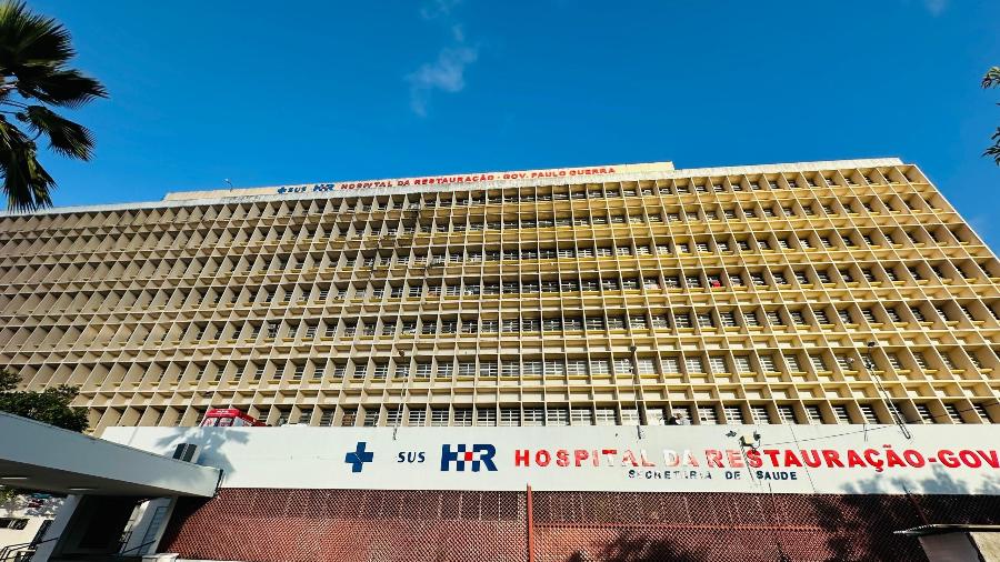 Criança foi internada na UTI do Hospital da Restauração - Divulgação/SESPE