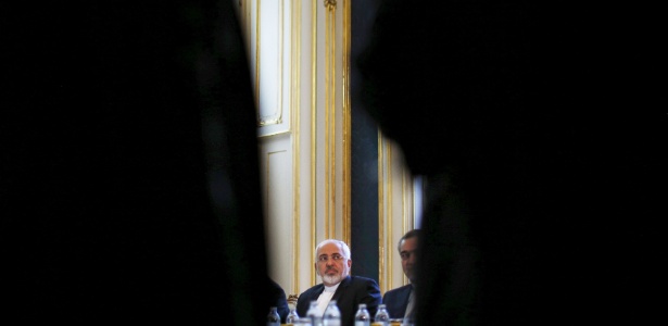 O ministro das relações exteriores do Irã, Mohammad Javad Zarif - 