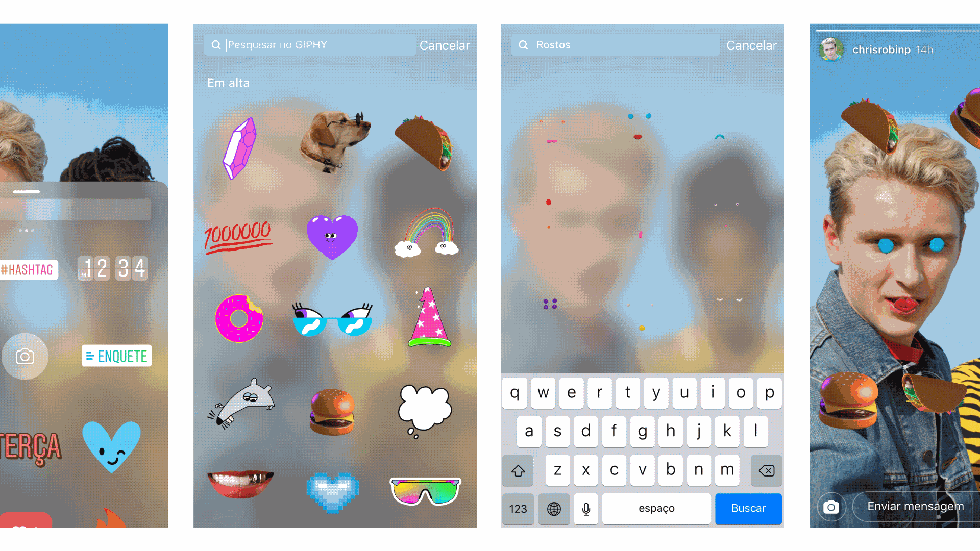 Instagram Stories Ganha Gifs Para Deixar A Zoeira Correr Solta 23 01 2018 Uol Tilt