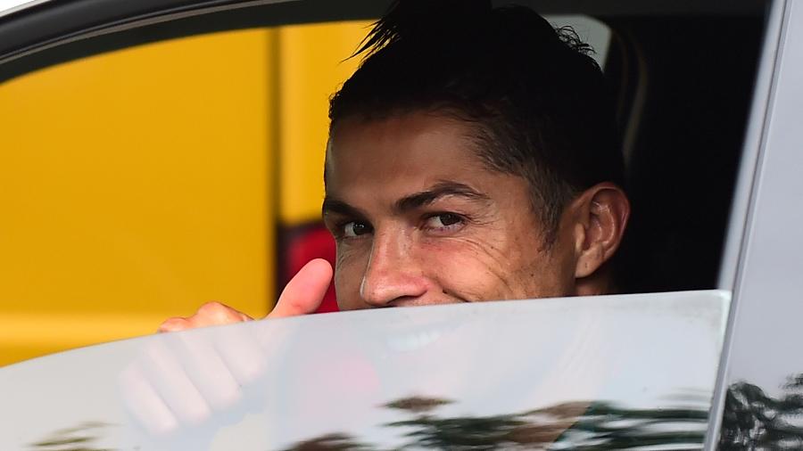 Cristiano Ronaldo chega a treino da Juventus para retorno do futebol na Itália - MASSIMO PINCA