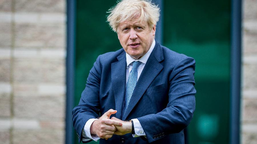 Premiê britânico, Boris Johnson disse que o Natal "não será normal" - 
