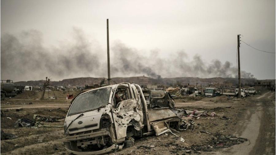 Mesmo declarado derrotado, Estado Islâmico tem realizado centenas de ataques na Síria na região de Deir al-Zour (foto de 2019) - AFP