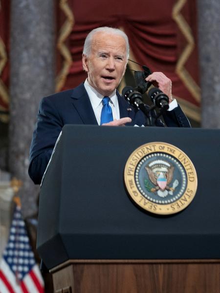 O presidente dos Estados Unidos Joe Biden - Greg Nash/Pool via Reuters
