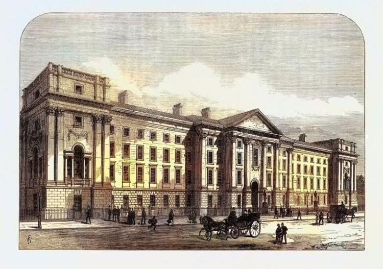 Thomas Kirkman studied at the historic Trinity College in Dublin, Ireland — this illustration appeared in The Illustrated London News in 1873 - Universal Images Group via Getty Images - Universal Images Group via Getty Images