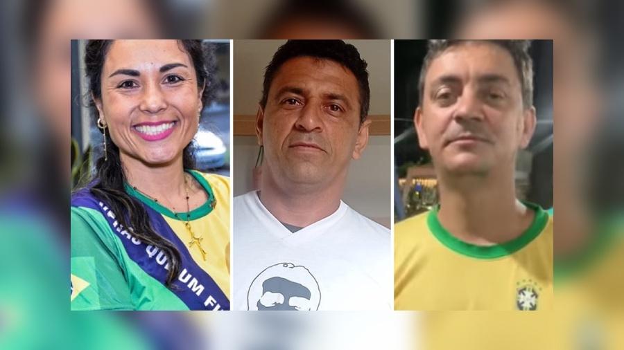 Da esquerda para a direita: Klio Hirano, Joel Pires Santana e Átila Mello - Reprodução