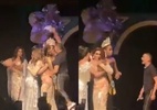 Participante perde Miss Gay e marido invade palco para quebrar coroa em MT - Reprodução de vídeo