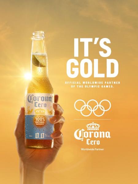 Corona Cero será cerveja oficial dos Jogos Olímpicos até 2028