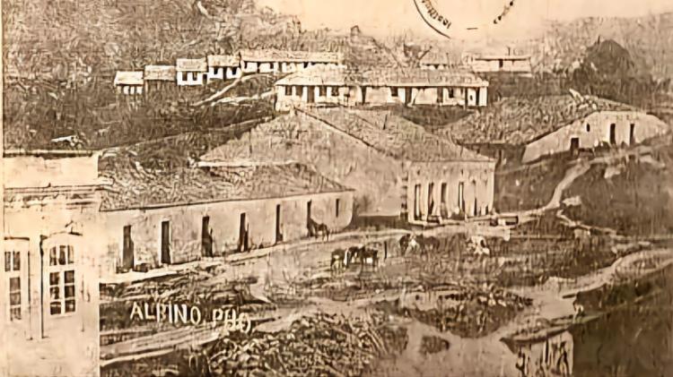 Vila do Pilar em 1869