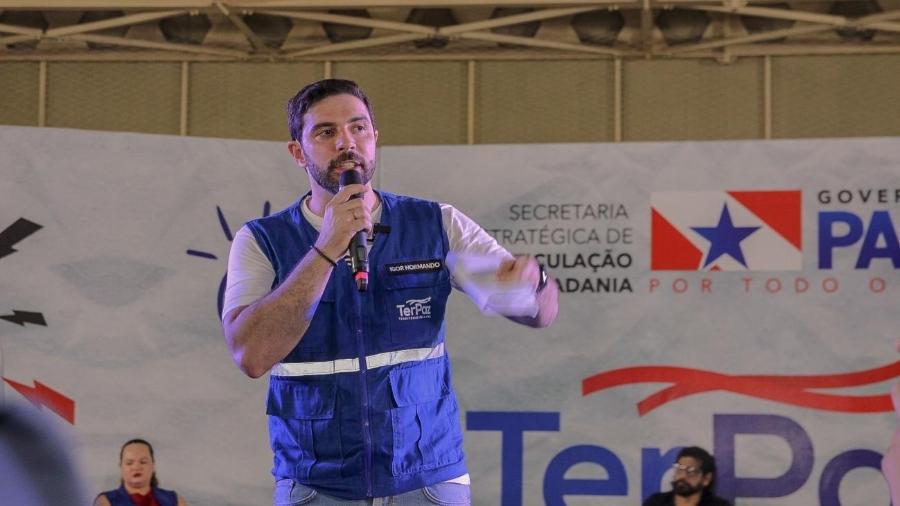 Igor Normando, candidato à Prefeitura de Belém - Nucom/Seac