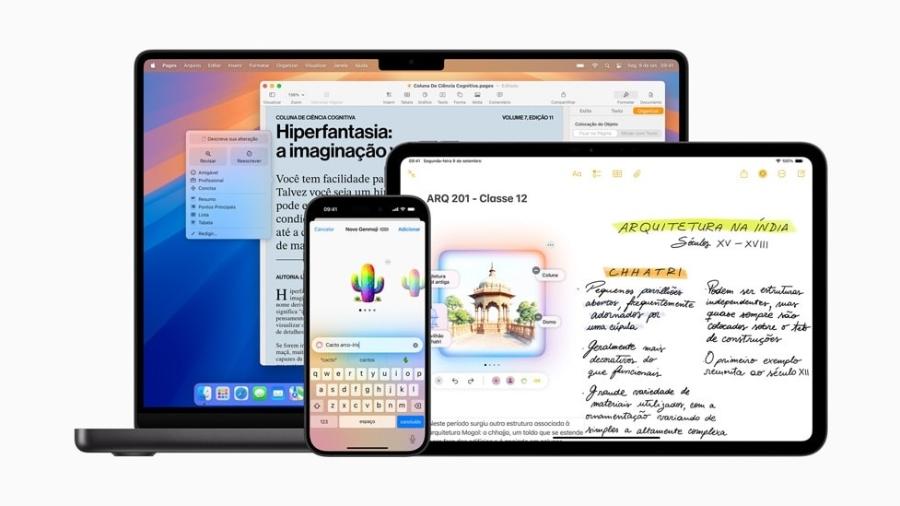 A Apple Intelligence agora está disponível em português do Brasil A Apple Intelligence agora está disponível em português do Brasil