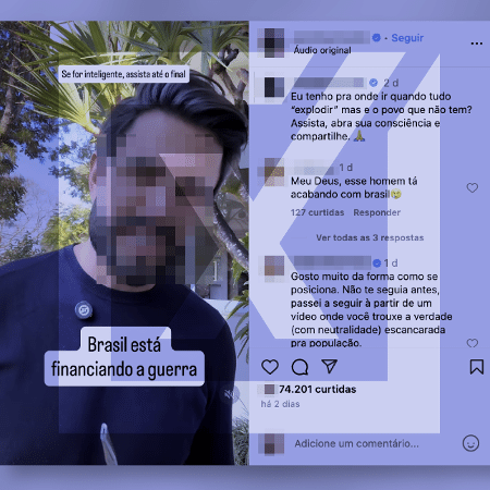 29.jul.2025 - Mensagens alarmantes costumam ser usadas por desinformadores para prender a atenção dos internautas.